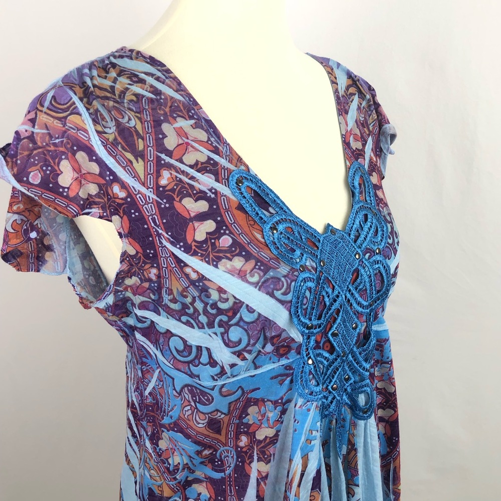 Unity World Wear L Top Sublimation Flutter Sleeve - Picture 6 of 8